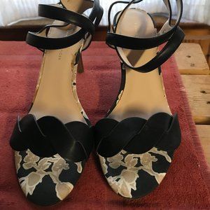 Tommy Hilfiger -  Heeled Sandals SIZE 7.5 - Black
